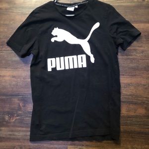 Black puma shirt